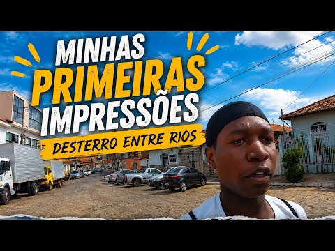Desterro de Entre Rios é uma cidade mineira pacata e acolhedora.