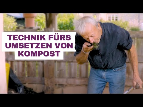 Profi-Tipp: Kompost (Nur Einmal) Wenden für Weniger Mühe & Schnellere Ergebnisse!