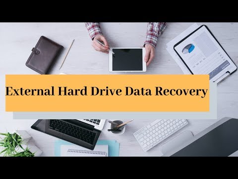 Recover deleted/lost data from external hard drives