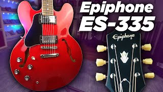 Video thumbnail for Epiphone ES-335 Inspired by Gibson | Left handed guitar by Eric Merrow