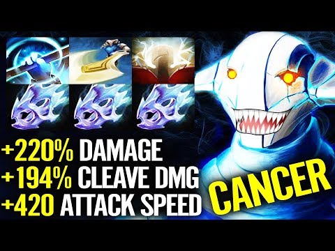 Cancer 3x Moonshard!!! 7.21 NEW Build SVEN Hard Carry - Crazy Fun Dota 2