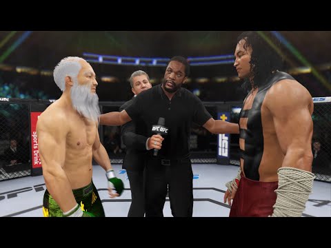 Old Bruce Lee vs. Shang Tsung - EA Sports UFC 4