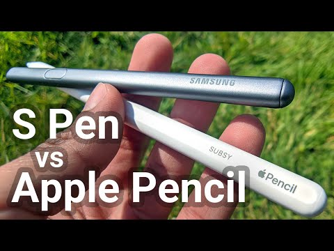 Apple Pencil vs Samsung S Pen