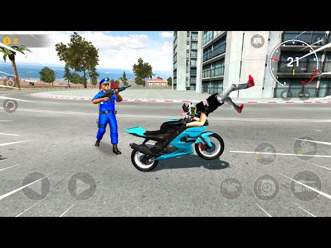 Motor Bike speed Driving simulator #1 - Extreme motorbikes - Best 3d Android Gameplay