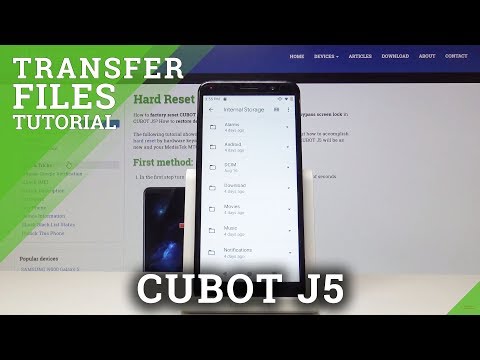 How to Transfer Files in CUBOT J5 - Move Media