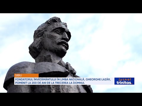 Fondatorul învățământului în limba națională, Gheorghe Lazăr