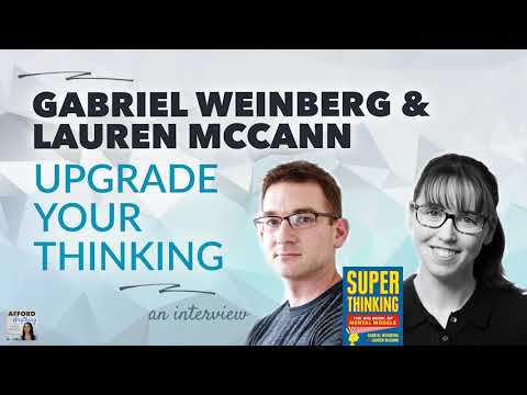 Gabriel Weinberg & Lauren McCann on Super Thinking - YouTube