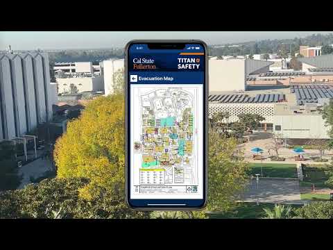Fullerton Campus Map