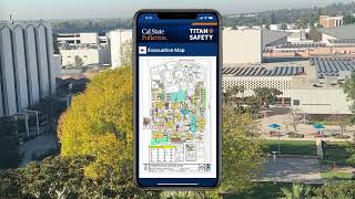 Titan Safety App: Campus Maps