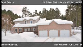 preview picture of video '21 Robert Blvd. Hillsdale ON L0L1V0'