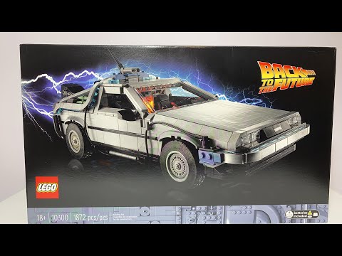 Lego Back to the Future DeLorean LIVE Build! 10300 part 1