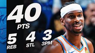 Shai Gilgeous-Alexander - Oklahoma City Thunder - Orlando Magic