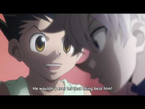 "Gon, you are light" scene