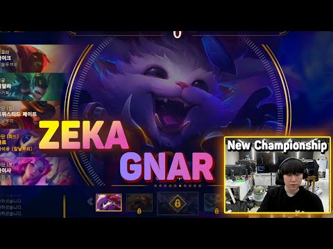 Zeka Stream Gnar vs Jayce KR Challenger Gameplay - Lol Stream