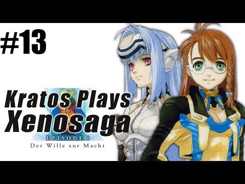 Kratos plays Xenosaga Episode 1 Part 13: Racist Comments!
