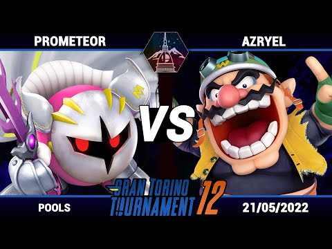 Gran Torino Tournament 12 - ProMeteor (Meta Knight) VS Azryel (Wario) - Pools