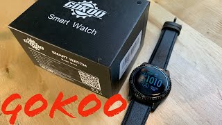Unboxing & Review/Demo Of The GOKOO Smart Watch! IP67 Waterproof & A LOT More! CODE!