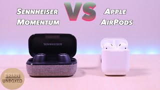 Video thumbnail for Sennheiser Momentum True Wireless vs Apple AirPods - Which one is better? by Brian Unboxed