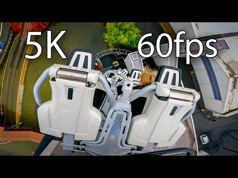 Star Trek: Operation Enterprise back seat on-ride 5K POV @60fps Movie Park Germany