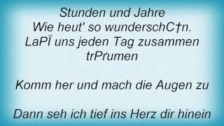 Rex Gildo - Lass Uns Jeden Tag Zusammen Traeumen Lyrics