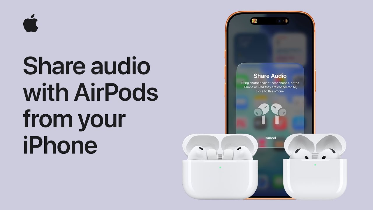 How to share audio with AirPods from your iPhone or iPad | Apple Support