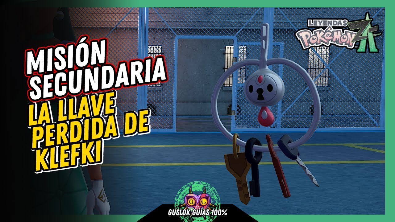 MISIÓN SECUNDARIA 106: LA LLAVE PERDIDA DE KLEFKI | GUÍA 100% | 💯Leyendas Pokemon: Z-A🏆 MISIÓN SECUNDARIA 106: LA LLAVE PERDIDA DE KLEFKI | GUÍA 100% | 💯Leyendas Pokemon: Z-A🏆