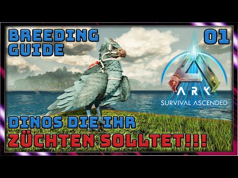 ARK Survival Ascended Zucht Guide #1 🧬 | Diese Dinos solltest du züchten (Bossfights)