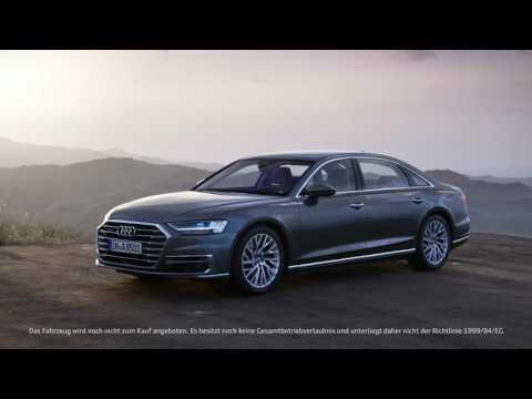 Audi A8 New Luxury saloon Presentation