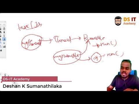 Java Multi Threading Using Runnable Interface Explained In Sinhala