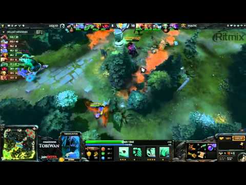 Team Liquid vs Fnatic EU Game 1 - Russian DOTA2 League - TobiWan