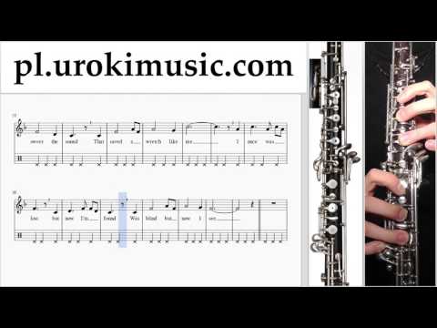 Nauka Gry Na Oboju Amazing - Grace Nuty Poradnik Część 2 um-b463