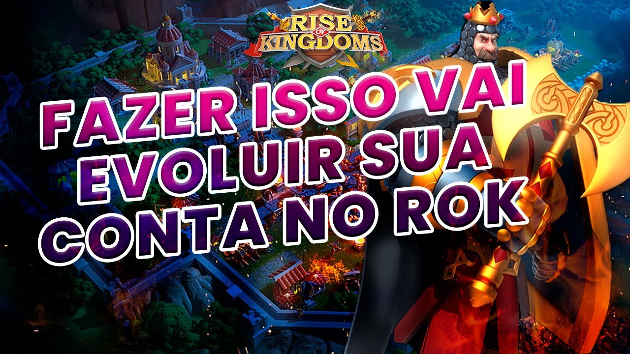 Adote esses hábitos [5 PASSOS ESSENCIAIS] Rise of Kingdoms 2024