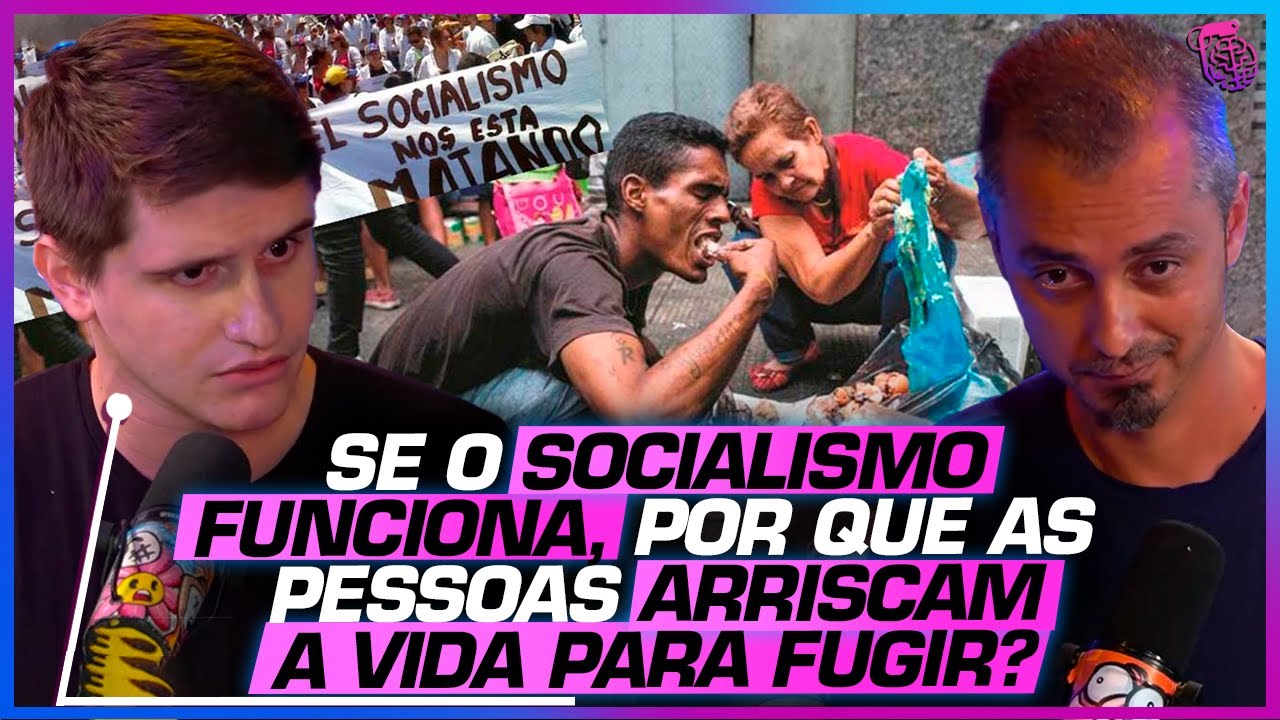 GUSTAVO MACHADO EXPLICA o que levou a VENEZUELA e CUBA a RUÍNA