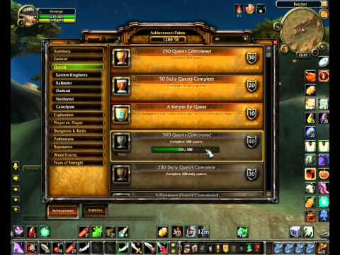 level 1 twink révengé gear,ach's and pets