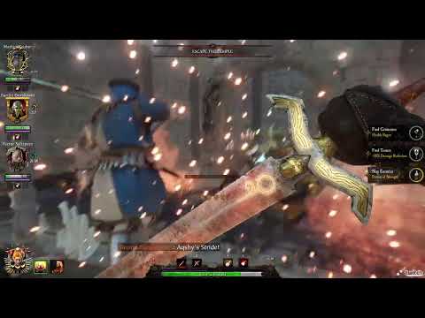 040. Cata[Twitch], Battle Wizard(Fire sword & Coruscation staff)｜Vermintide 2