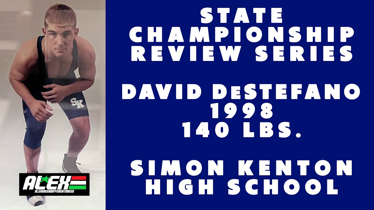 State Wrestling Championship match review w/ David DeStefano (Simon Kenton; 1998 140 lbs.)