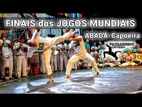 Finais dos JOGOS MUNDIAIS - ABADA-Capoeira - Melhores JOGOS