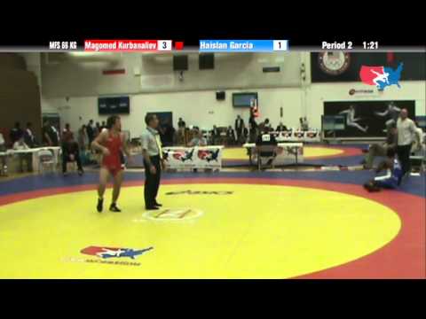 66 KG SF - Magomed Kurbanaliev RUS vs Haislan Garcia CAN