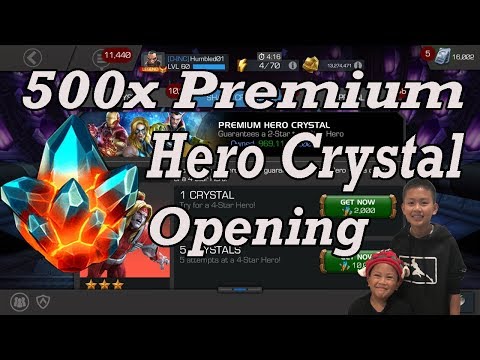 1 Million Premium Hero Shards Opening - Marvel Contest of Champions