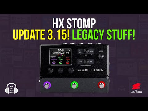 LINE 6 HX UPDATE 3.15 LEGACY EFFECTS