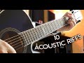 10 Acoustic Songs For Beginners