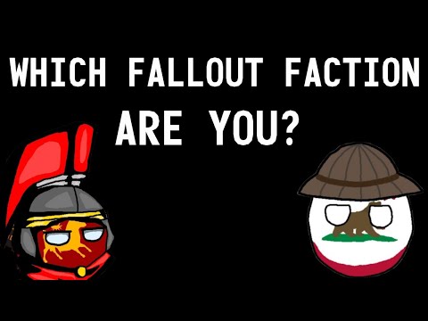 Which Fallout Faction Are You? (meme)