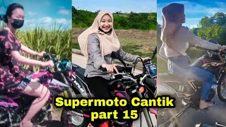 Download lagu Kumpulan vidio Cewek cantik Naik Motor #KLX #CRF part 15.#SupermotoCantik mp3