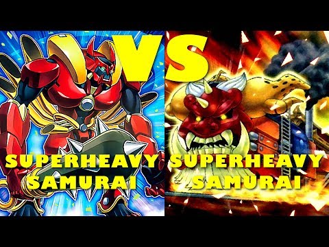Real Life Yugioh - SUPERHEAVY SAMURAI vs SUPERHEAVY SAMURAI | July 2017 Friendly