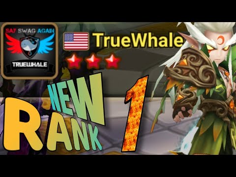 NEW RANK 1 Player TrueWhale in RTA! - Summoners War