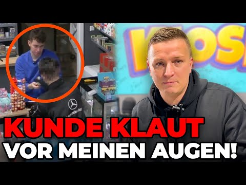 Dreister DIEBSTAHL auf Kamera!!! Kiosk News