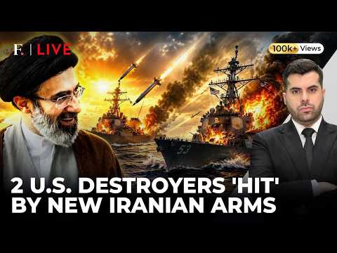 Two US Destroyers 'Bombed' As Iran Fires Deadly New Missiles; 'Precision Strikes' | Firstpost Live