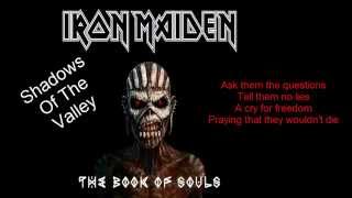 Iron Maiden: Shadows Of The Valley (lyrics) "The Book of Souls" - 2015