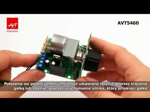 AVT5460 - Sterowany pilotem potencjometr audio z przekaźnikiem