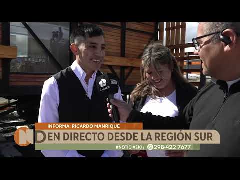 Maquinchao: histórica crecida de agua en la Laguna Ñe-Luan